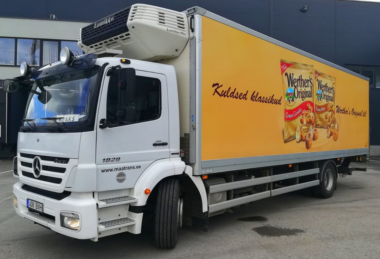 Maatransi Mercedes-Benz külmikauto