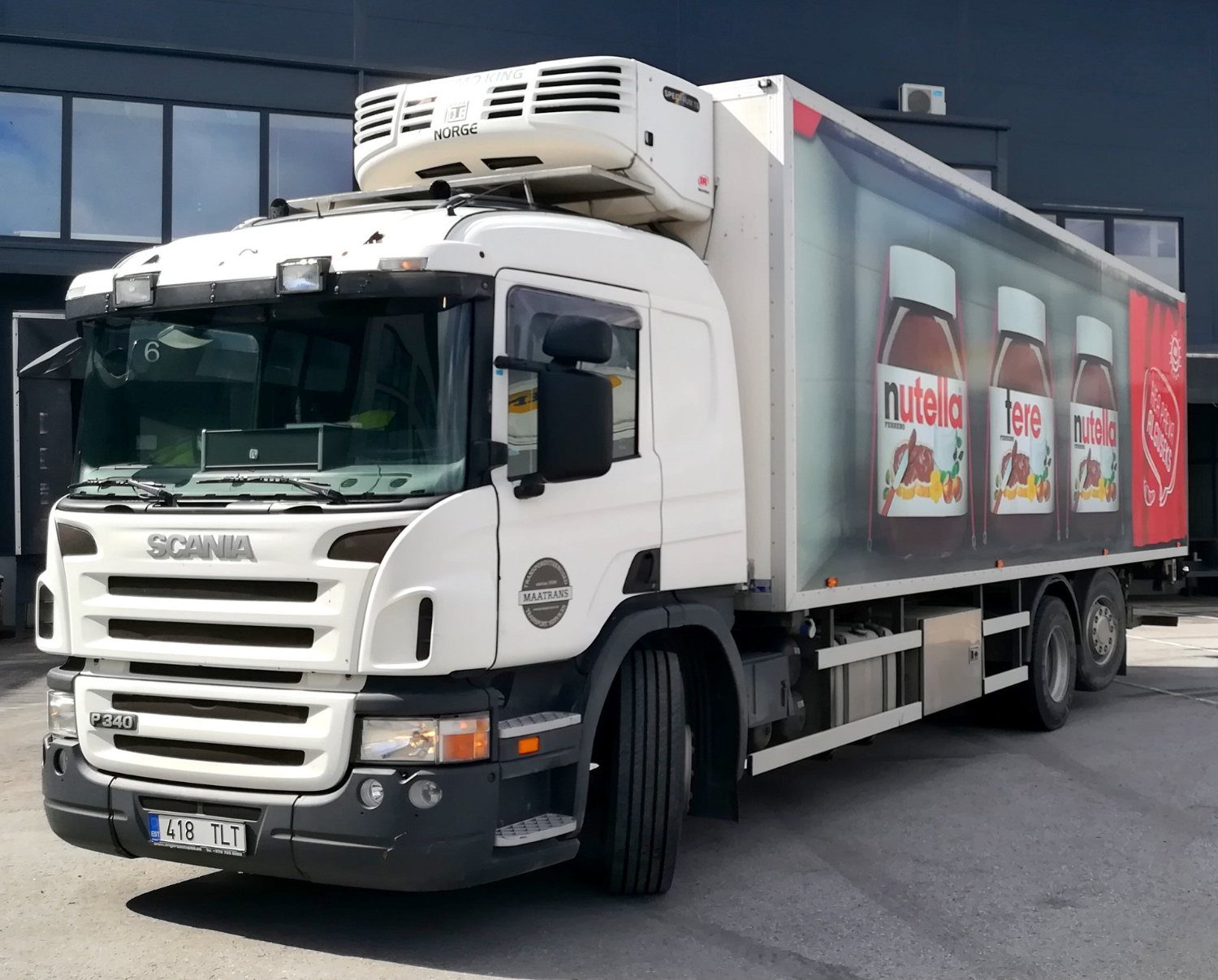 Scania temperatuurirežiimiga veok